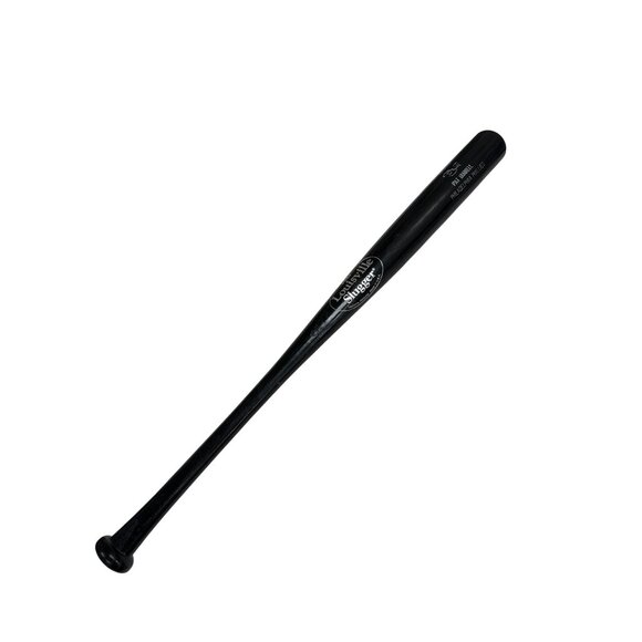 Pro Pat Burrell black Louisville Slugger Genuine Wood Baseball Bat SKU 6959 - Picture 1 of 7